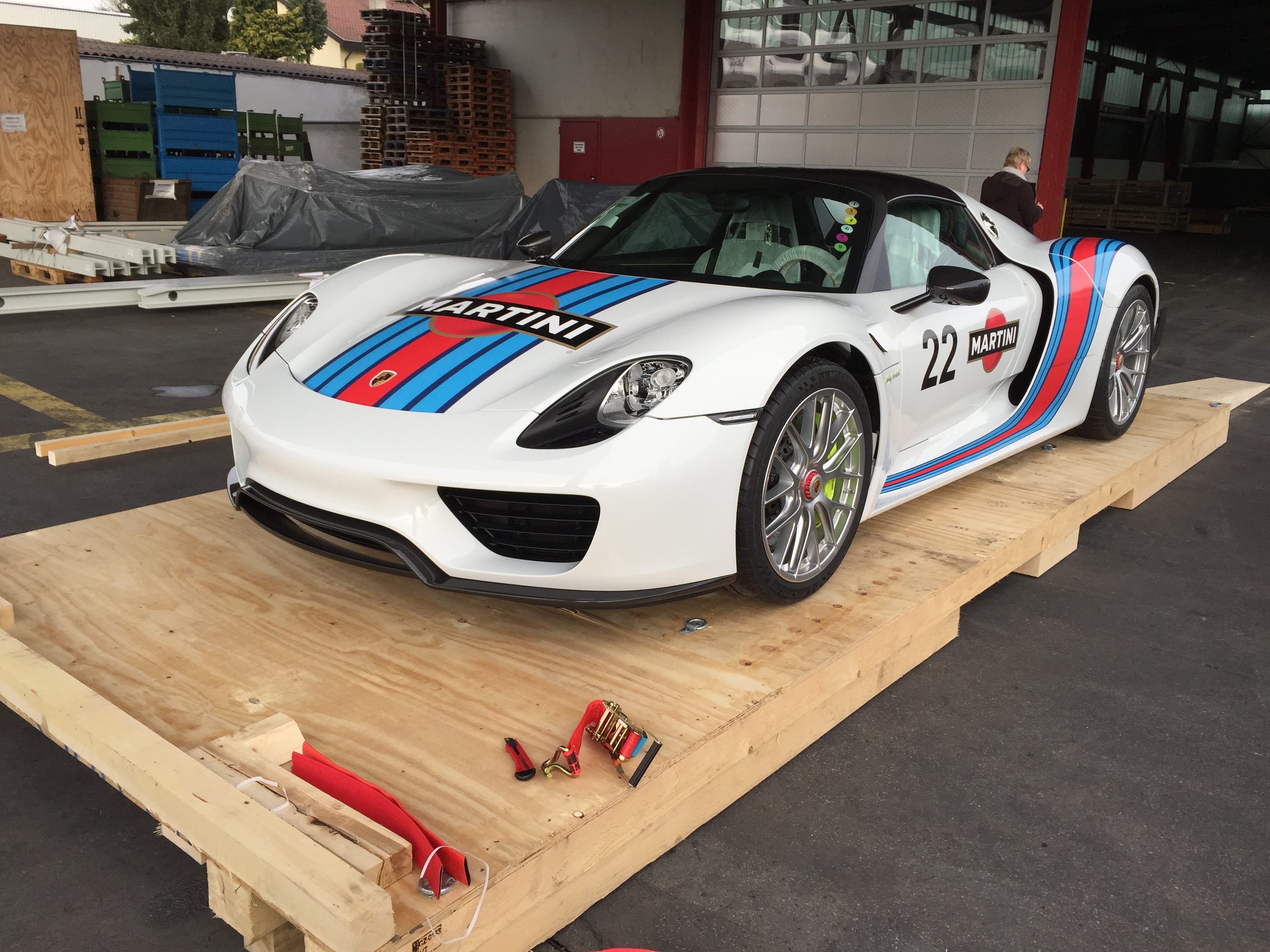 Porsche Martini